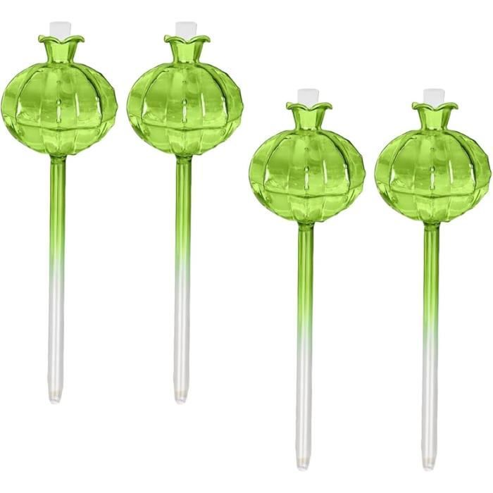 Lot De 4 Globes D'arrosage Pour Plantes | Formes Animaux Décoratifs | Arrosage Automatique Intérieur/extérieur