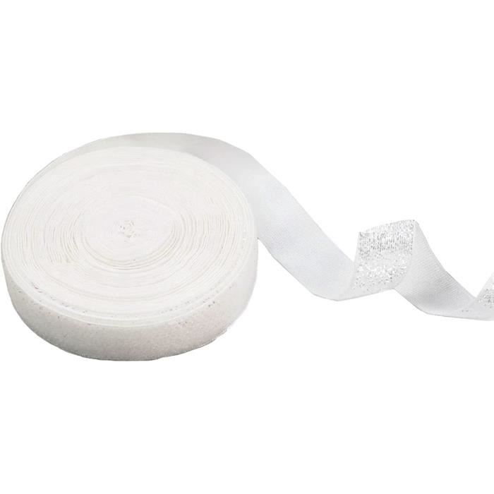 Ruban Velours Côtelé 5 Cm - Idéal Pour DIY, Mariage, Cadeaux Et Décoration - Bleu Marine - 13