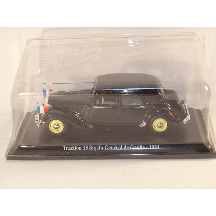 Miniature Elysée 1/43 – Citroën Traction 15/6 Coupé – Gris Métallisé 1938 – Sans Boîte (occasion)