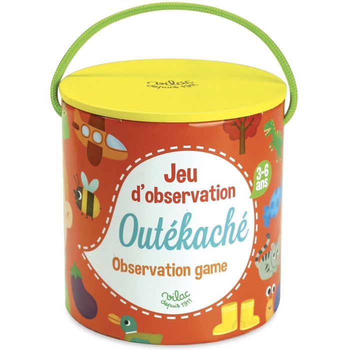 Jeu de société - VILAC - Outékaché - Multicolore - 3 ans et plus - 20 min