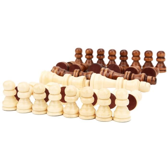 Jeu d'Échecs Thème Spartiates avec Échiquier Pliant - 50 x 50 cm
