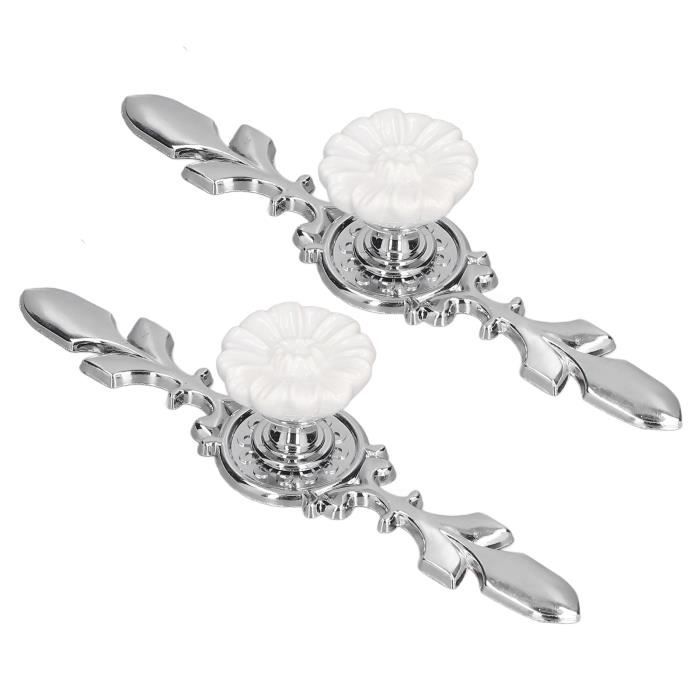 Kit De 6 Boutons De Cheville D'accord Pour Guitare (électrique/folk) - En ébène Et Métal, Trou De Montage 3.8-4 Mm