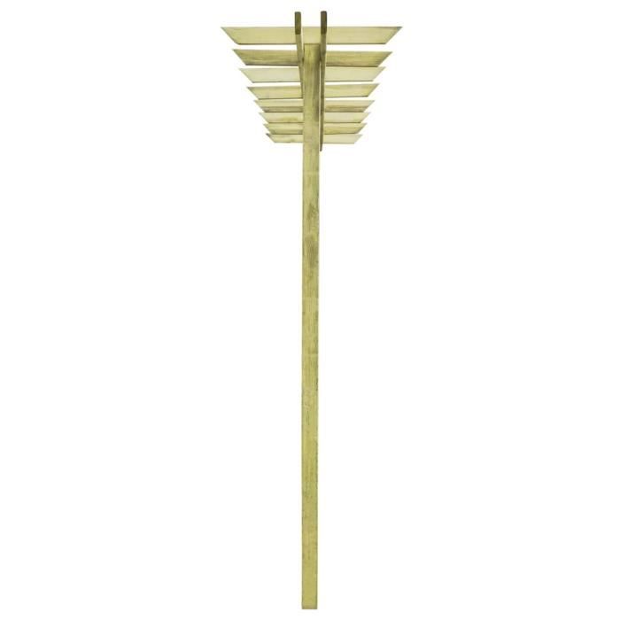 Dobar Trépied En Pin Imprégné FSC Pour Mangeoire à Oiseaux – Support Stable 60 X 60 X 90 Cm, Idéal Pour Observer Les Oiseaux Depuis La Fenêtre