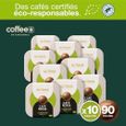90 Boules de Café CoffeeB - LUNGO BIO - 100% Compostables - Compatible avec machines CoffeeB by Café Royal-1