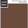 Aérosol peinture professionnelle marron brun 400 ml, NESPOLI-1