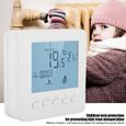 VGEBY® Thermostat d'ambiance programmable numérique régulateur de température Contrôleur chauffage température LCD Thermostat intell-1