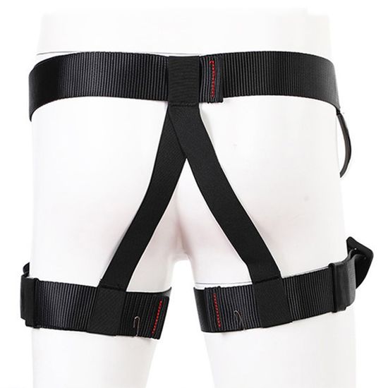 CJHZQYY Sangle D'escalade Réglable – Harnais Confortable Pour Homme, Femme Et Enfant – Sécurité Alpinisme, Sauvetage Incendie Et Spéléo – Résistance 800 Kg