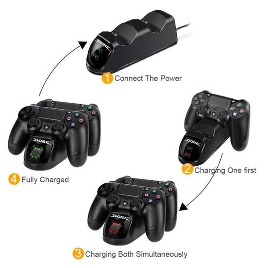 Chargeur Atom Triadique Interactif TNT – Compatible PS4 – Neuf