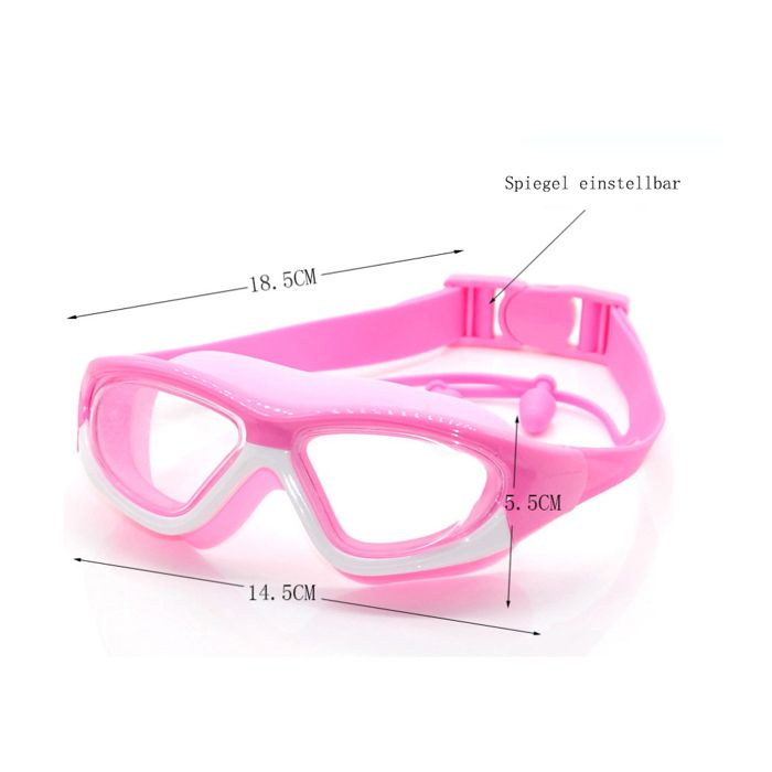Acheter 1pc Lunettes de Natation pour Enfants, Monture Large Étanche Anti- buée, Convient aux Garçons et aux Filles Âgés de 3 à 14 ans