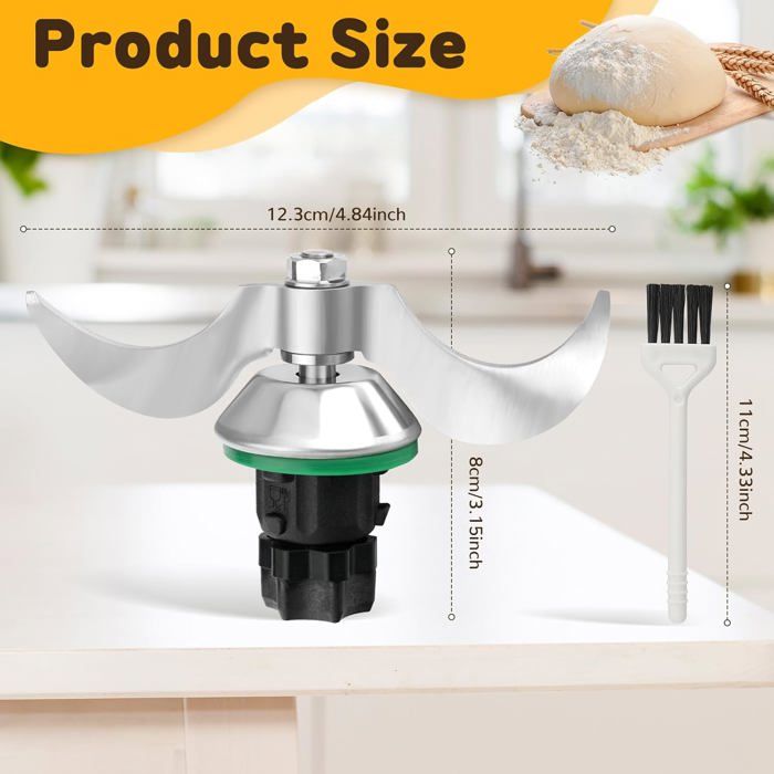 Ersatzklingenmesser Für Vorwerk Thermomix TM5 Und TM6, Klinge Für Vorwerk Thermomix TM5 Und TM6 Klinge Fur Vorwerk Thermomix Tm5 Und Tm6 Roboter 85285227
