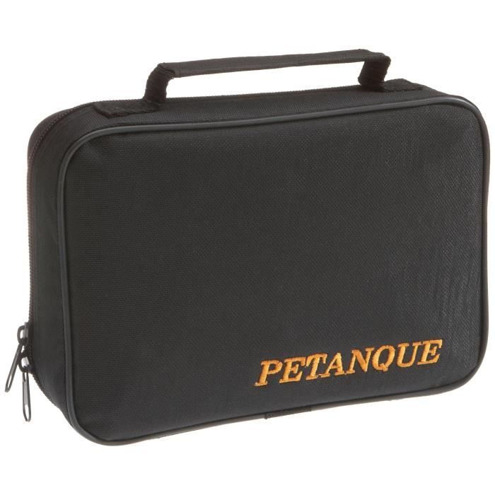 Jeu De Boules De Pétanque Chromé – 6 Boules + Cochonnet, Sac De Transport Solide, Édition Luxe, Plein Air