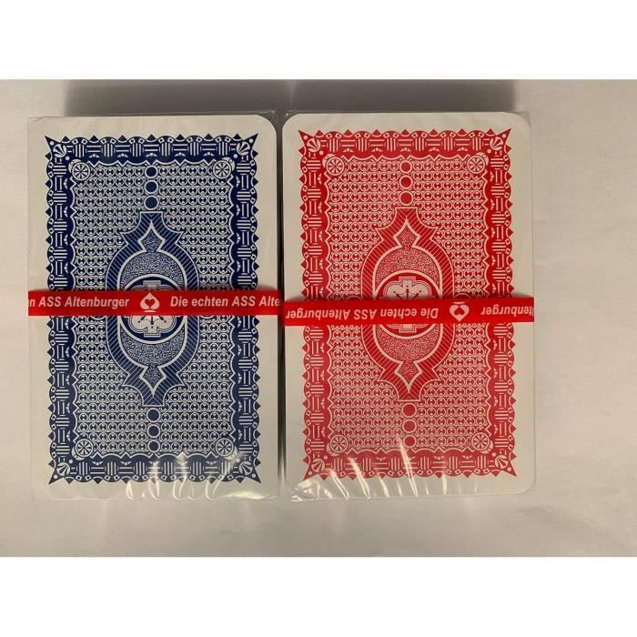 Jeu de 54 cartes a jouer bataille poker rami bridge - Jeux