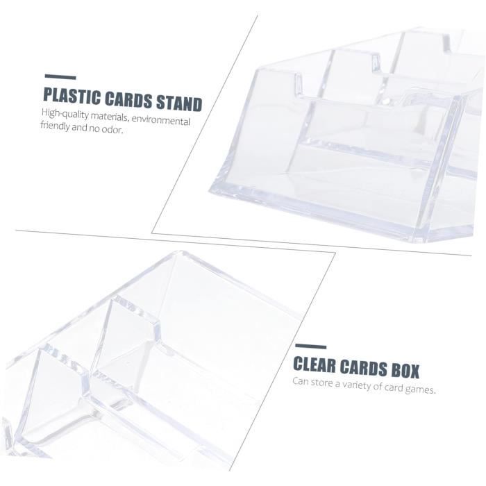 Étui De Transport Pour Cartes – Boîte EVA Imperméable – 14 X 10 X 4 Cm – Protège De L'Humidité Et De La Poussière – Jeux Uno, Skip-Bo, Skyjo