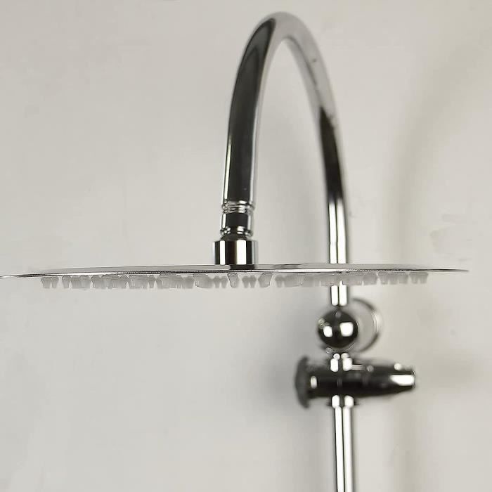 Pommeau de douche 4 jets chromé SENSEA Docce | Leroy Merlin