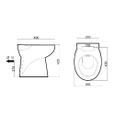 WC broyeur intégré Aquacompact Silence - Fabrication Française-2