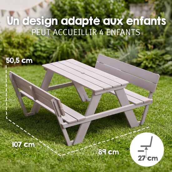 Ensemble Pierre Chapo T14A Table et Bancs en Orme Massif, Circa 1970 | Design Authentique