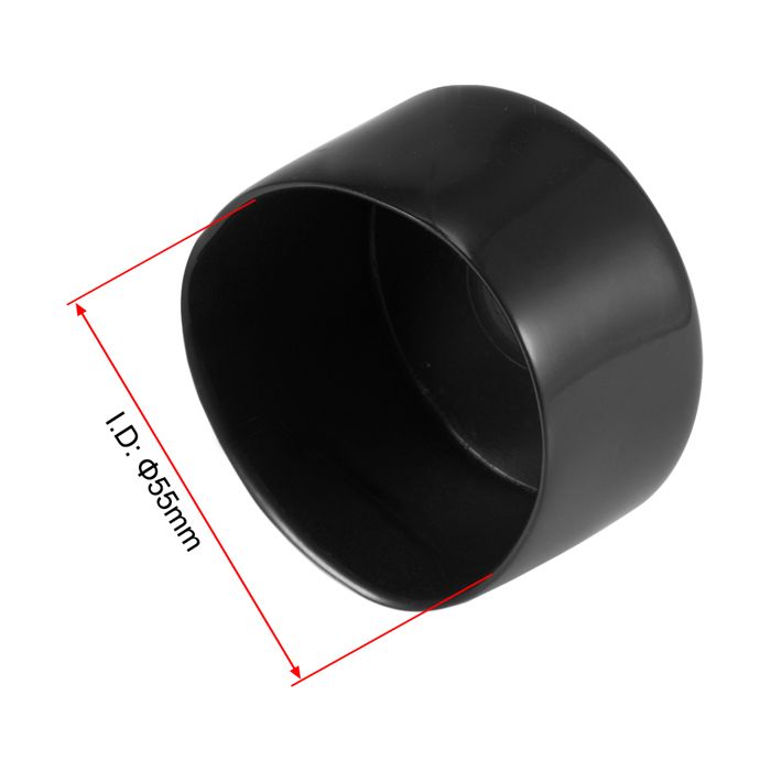4 Embouts Caoutchouc 45mm ID Pour Filetage Vis - Noir, Protection, Neufs, Marque Uxcell
