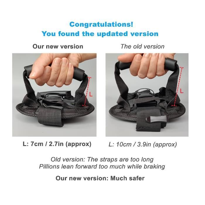 Ceinture Sécurité Moto Passager Ceinture De Maintien Passager Moto Ceinture Sécurité Moto Passager Ceinture De Maintien Passager Moto