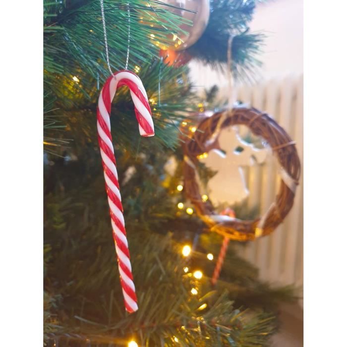 Pendentif De Noël, Couronne, Rouge, Feutre