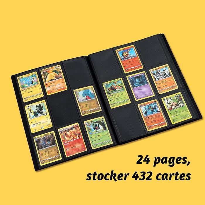 Revspoir Classeur Pour Cartes Pokémon – 540 Poches, 30 Pages, 18 Emplacements/page, étanche, élastique De Fermeture