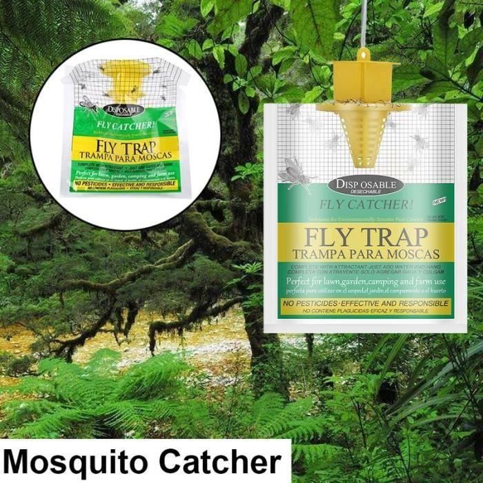 Autocollant anti mouche et moucheron: 60x pièges collant sans insecticide  pour la lutte contre les parasites des plantes d'intérieur - Cdiscount  Jardin