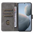 Etui pour Xiaomi Poco X6 Pro 6.67", [RFID Blocage] Housse téléphone en Cuir PU Portefeuille Magnétique Protection Flip cas,Noir-3
