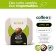 90 Boules de Café CoffeeB - LUNGO BIO - 100% Compostables - Compatible avec machines CoffeeB by Café Royal-3