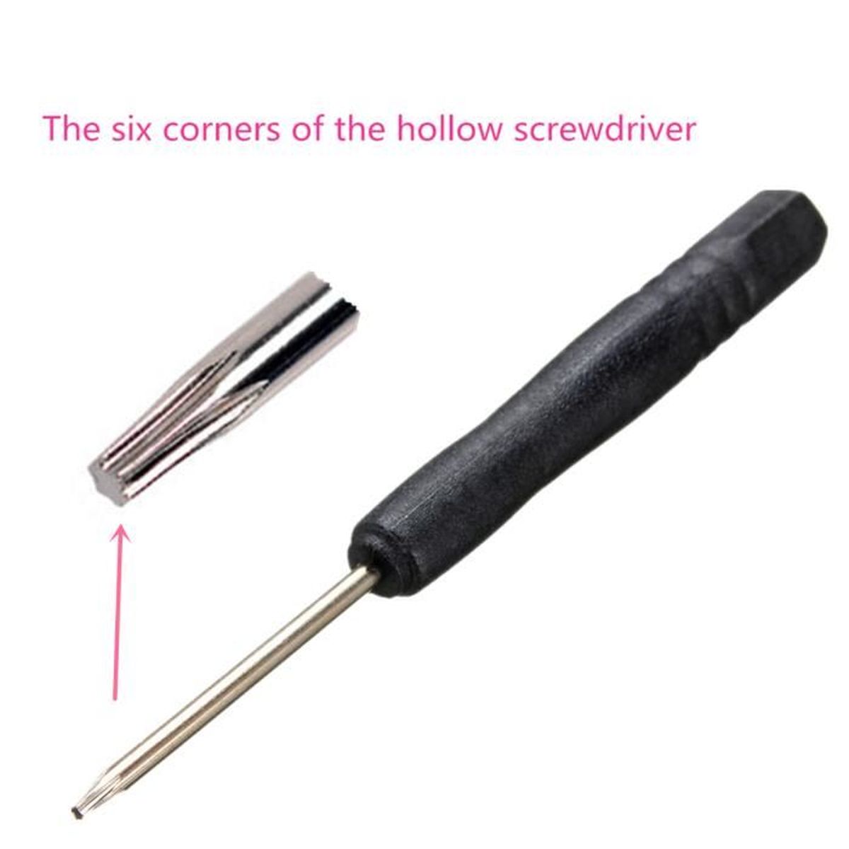 4 Pcs antidérapantes Poignée T5 T6 T7 T8 TORX Magnétique Tournevis Set AD