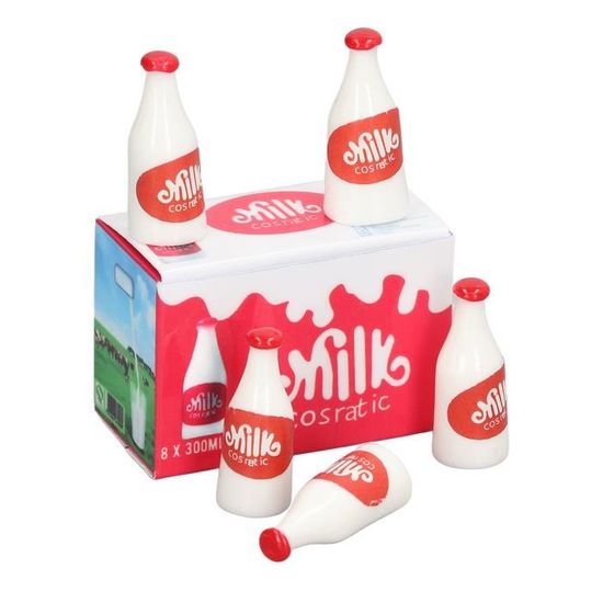 VGEBY Bouteille de lait de maison de poupée Lot de 8 bouteilles de lait  pour maison de poupée en plastique avec détails vifs pour - Cdiscount Jeux  - Jouets