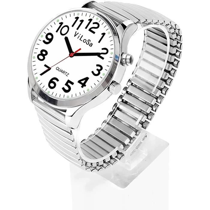 ViLoSa Montre parlante de fran ais pour Personne g e Aveugle