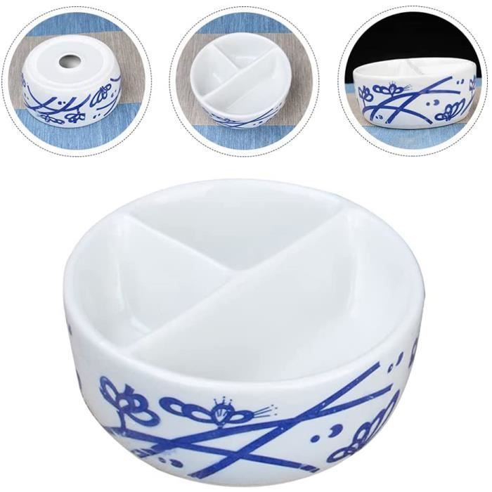 Palette Aquarelle En Céramique Blanche Lavable - Plateau Porcelaine Pour Artistes, Puits Profonds - 7