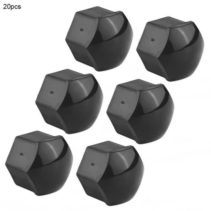 LUCKYLY-20pcs 19mm Couvercle Écrous Roue de Voiture Boulon Cache ...