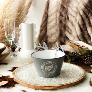 Spode Bol à Céréales Italien Bleu - Lot De 4 - Style Intemporel Pour Petit Déj' Et Dessert