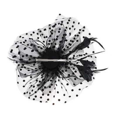 Lot De 12 Mini Chapeaux à Clips - Bibi Thé Vintage - Accessoires Cheveux Fête - 6 Couleurs