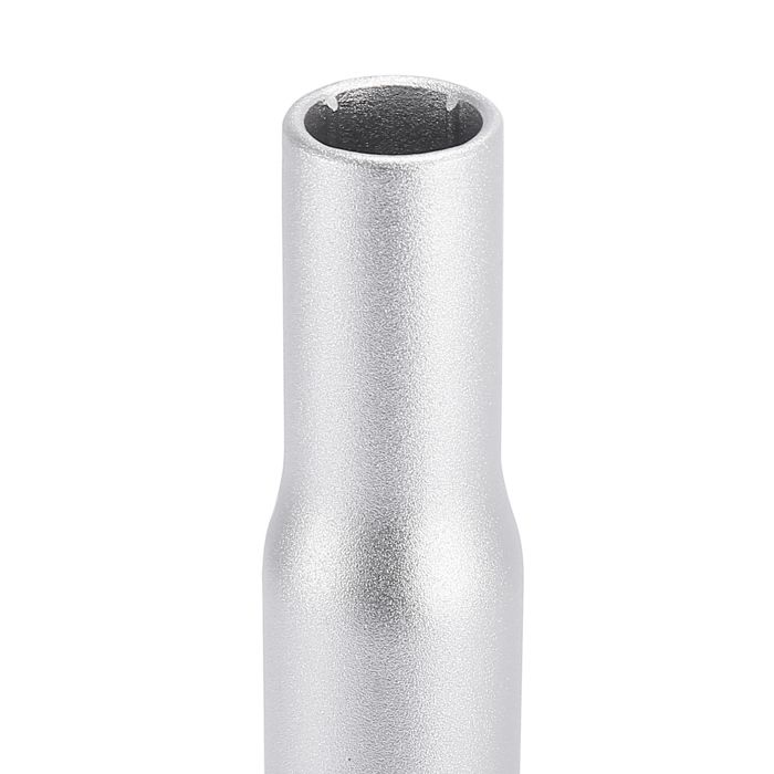 Tige De Selle Vélo 25,4x450mm - Aluminium Argenté - Universelle VTT Et