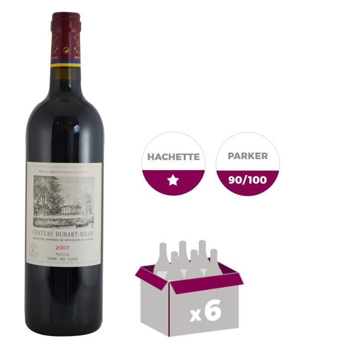 Château Duhart Milon 2007 Pauillac Grand Cru - Vin rouge de Bordeaux