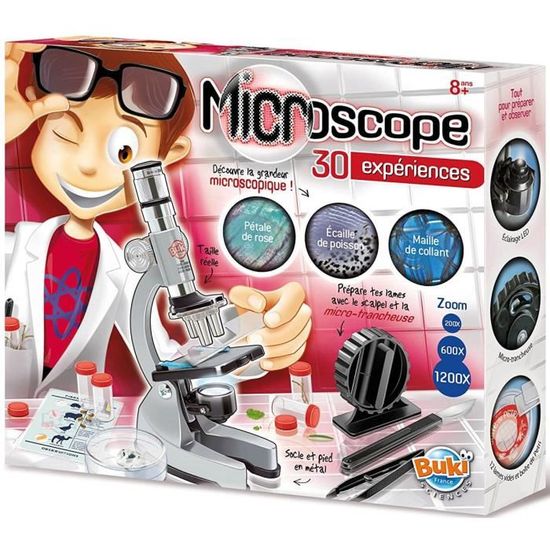 Jeu éducatif microscope video Buki | La Redoute