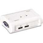 TRENDnet TK-207K KVM 2 ports VGA USB + 2 câbles