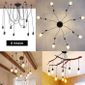 Belle Tech Retro Lampe De Plafond Suspension Lustre Luminaires
