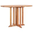 🦊5329Super Moderne - Table de jardin pliable - Table de Camping Table de reception pliante Table à manger Contemporain Table de bal-0