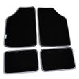 Set De 4 Tapis Auto MICHELIN En PVC Universels - Ultra Résistants, Ajustables Pour Voiture, SUV, Fourgonnette