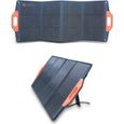 NOVOO 100W panneau solaire portable chargeur de batterie solaire pliable-0