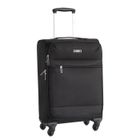 Valise taille cabine Alistair - Collection Breeze - 4 roues - Toile souple - Noir