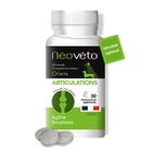 NEOVETO NÉOVÉTO - ARTICULATIONS Chien - 30 comprimés naturels - Arthrose - Actifs agréés par les services vétérinaires - Fabriqué en France