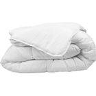 Couette anti acariens - DECORATIE - 220x240 cm - Chaude - Polyester - Blanc