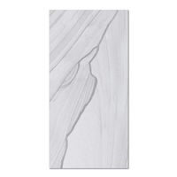 Tapis Vinyle Panorama Marbre Gris 120x160 cm - Tapis pour Cuisine, Bureau et Salon en PVC