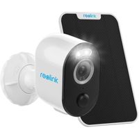 Reolink 4MP Caméra Surveillance Extérieur Solaire sans fil Wif Détection personne/véhicule, Vision Nocturne Couleur 2K -Argus 3 Pro