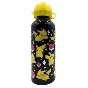 GOURDE gourde pokemon Pikachu noir 500 ml