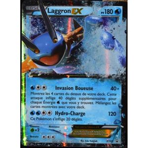 CARTE A COLLECTIONNER carte Pokémon XY55 Laggron EX 180 PV  FR