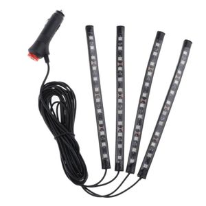 4x3 LED ROUGE FLASH INTERIEUR TUNING 2016 • ALLUME CIGARE 12V • DIRECT DE FRANCE 